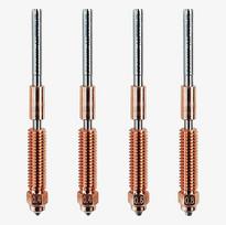 3D spausdintuvo purkštukų komplektas „Unicorn” 2×0.4mm 1×0.6mm 1×0.8mm skirti K1C / ENDER-3V3 / K1MAX su atnaujintu kaitikliu CREALITY
