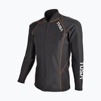 Vyriški plaukimo marškinėliai ilgomis rankovėmis TUSA Rashguard Thermal black