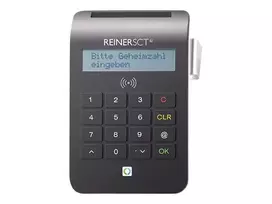 cyberJack RFID patogus skaitytuvas, tinkamas ir naujai asmens tapatybės kortelei