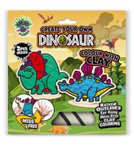 Splat Planet kūrybinis modelino rinkinys su mediniais Dinozaurais
