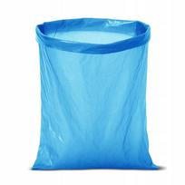Universalūs stiprūs mėlyni šiukšlių maišai su raišteliais, 150 vnt., 35 L