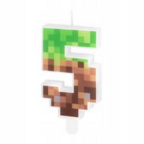 Torto žvakė numeris 5 PENKI pikseliai PIXELE