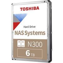 Toshiba 6TB, 7200rpm, 256MB, SATA III, N300 Series, CMR, BULK HDEX01SZNA51F
