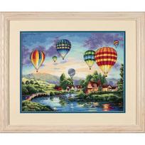 Balionai (41 x 30 cm) - DIMENSIONS siuvinėjimo kryželiu rinkinys