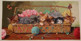 Miegas (46 x 23 cm) - DIMENSIONS siuvinėjimo kryželiu rinkinys