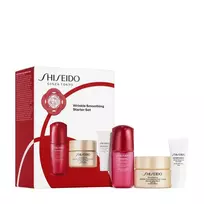 Veido priežiūros rinkinys Shiseido Benefiance: paakių kremas 15 ml + veido kremas 15 ml + Ultimune serumas 5 ml