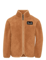 Didriksons - Gibbs Kids' Full-Zip - Flisinė striukė - Ruda