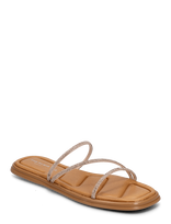 Shoe The Bear - Selena Glam Sandal - Plokščiapadės basutės - Smėlio