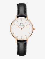Daniel Wellington - Petite 28 Sheffield Rg White - Analoginis laikrodis - Juoda