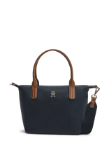 Tommy Hilfiger - Popette Mini Tote - Rankinė - Tamsiai mėlyna