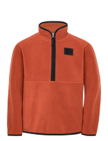 Didriksons - Rubi Kids' Half-Zip - Flisinė striukė - Oranžinė