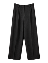 Sofie Schnoor - Rosalindasw Wide Leg Trousers - Plačios kelnės - Pilka