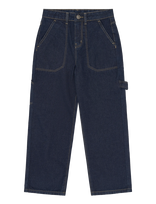 The New - Tnbern Baggy Fit Worker Jeans - Platūs džinsai - Tamsiai mėlyna