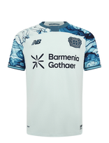 New Balance - Bayer 04 Leverkusen 26/27 Away Short Sleeve Jersey - Sportiniai futbolo marškinėliai - Mėlyna