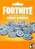 Fortnite - 13500 V-Bucks Gift Card Key FRANCE