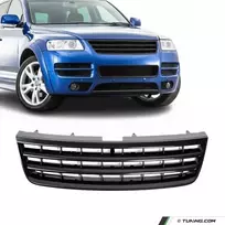 Grotelės be ženkliuko, skirtos VW Touareg 7L (02-06), juodos