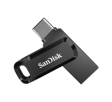 SanDisk Ultra Dual Drive Go USB atmintinė 128GB, USB-C/USB-A 3.2 Gen 1, Juoda