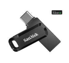 SanDisk Ultra Dual Drive Go USB atmintinė 512GB, USB-C/USB-A 3.2 Gen 1, Juoda