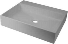 Vonios kriauklė Deante CORREO granito ant paviršiaus PILKA METALINĖ, 500x400mm