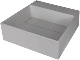 Vonios kriauklė Deante CORREO granito ant paviršiaus PILKA METALINĖ, 400x400mm