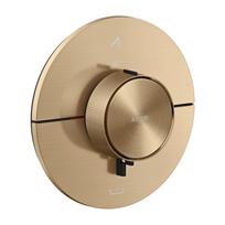 Vonios / Dušo maišytuvas Axor ShowerSelect ID su termostatu, įmontuojamas, matinio bronzos tonas 36751140