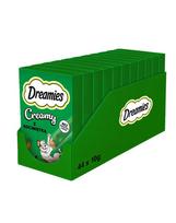 DREAMIES Creamy Papildomas ėdalas katėms su gardžia katžole 11 x 4 x 10 g