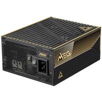 Msi Maitinimo šaltinis MEG AI1600T PCIE5, 1600W, 100-240V, 80 PLUS Titanium, visiškai modulinis, juodas