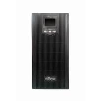 EnerGenie EG-UPS-PS3000-02 UPS, 3000VA, 2400W, gryna sinusinė banga, LCD ekranas, USB, 3xSchuko+3xC13