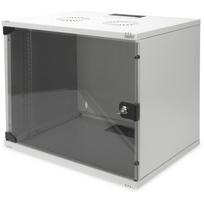 Digitus 9U sieninis montavimo kabinetas DN-19 09-U-S-1, 40cm, 54cm, 40cm, IP20, užrakinta saugos stiklo durys