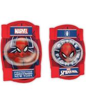 Vaikiškos apsaugos keliams ir alkūnėms SPIDERMAN (raudonos)