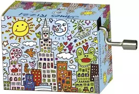 Muzikinė dėžutė Fridolin New York James Rizzi, New York