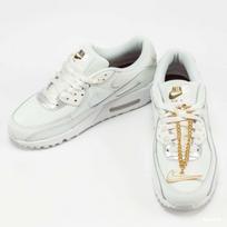 Nike Wmns Air Max 90 Summit White/ Summit White-Dark Beetroot - Dydis 42 (DC1161-100 Nike Air Max batai)