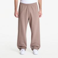 Nike Solo Swoosh Men's Fleece Open-Hem Pants Mink Brown/ Mink Brown/ White - Dydis XXXL (HV1090-214 Džemperiai)