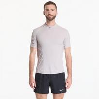 Nike Tech Men's Dri-FIT ADV Short-Sleeve Top College Grey/ Black - Dydis XXL (IM5729-009 Marškinėliai)