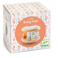 DJECO Rattle Baby Tutti barškutis iš medienos 10m+ 1 vnt.