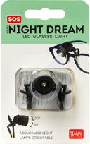 Skaitymo lemputė MICRO GLASSES LIGHT su LED