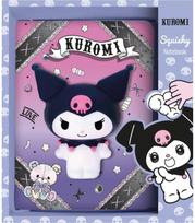 Užrašinė KUROMI Black Cap, B6, 100 l., langeliais, minkštu viršeliu - Nėra Autoriaus