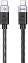Orico įkrovimo kabelis 240W USB-C iki C 1.5 m