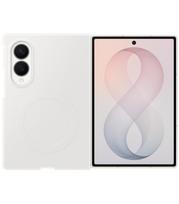 Originalus baltas (Cream) dėklas "Silicone Magnet Cover" Samsung Galaxy Z Fold 8 telefonui "EF-EF971CWE"