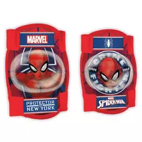 Vaikiškos apsaugos keliams ir alkūnėms SPIDERMAN (raudonos)