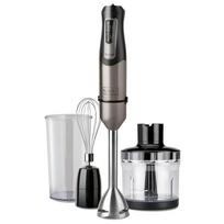 Black+Decker Hand Blender Set, 1200W, Brushed Finish