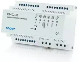 Roger PR402DR Vienų durų prieigos valdiklis DIN bėgelio korpuse