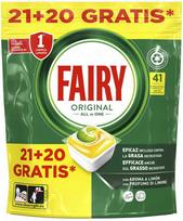 FAIRY ALL IN 1 LEMON indaplovė capsules 41 u
