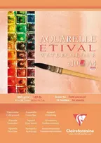Clairefontaine – Etival matinis akvarelės popieriaus bloknotas A4 – (102536)