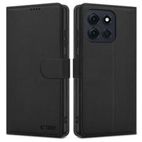 Tech-Protect Walet dėklas, skirtas Motorola Moto G86 5G – juodas