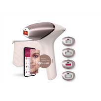 PHILIPS IPL Hair Removal Device with SenseIQ | BRI977/00 Lumea 9900 Series | Bulb lifespan (flashes) 450,000 | Number of power levels 5 | Rose