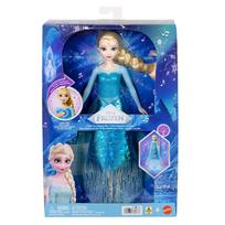 Lėlė Mattel Disney Frozen Singing Elsa JLJ07, 30 cm, mėlyna sp.