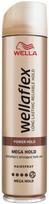Plaukų lakas Wella Wellaflex Power Hold 5+ Mega Strong, 250 ml