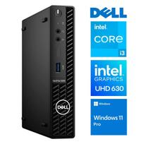 Stacionarus kompiuteris Dell RM87255, atnaujintas Intel Core i3-10100, DDR4 16GB, SSD 1 TB, Intel UHD Graphics 630 Dynamic, Windows 11 Pro OptiPlex 3090 Micro