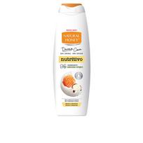 Kūno prausimosi želė Natural Honey Derma Care Nourishing, 650 ml